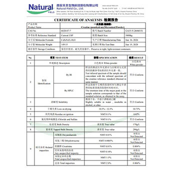 NF-COA- GA35-Y-260601X - クレアチン一水和物（微粉末）