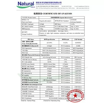 Pygeum樹皮エキス